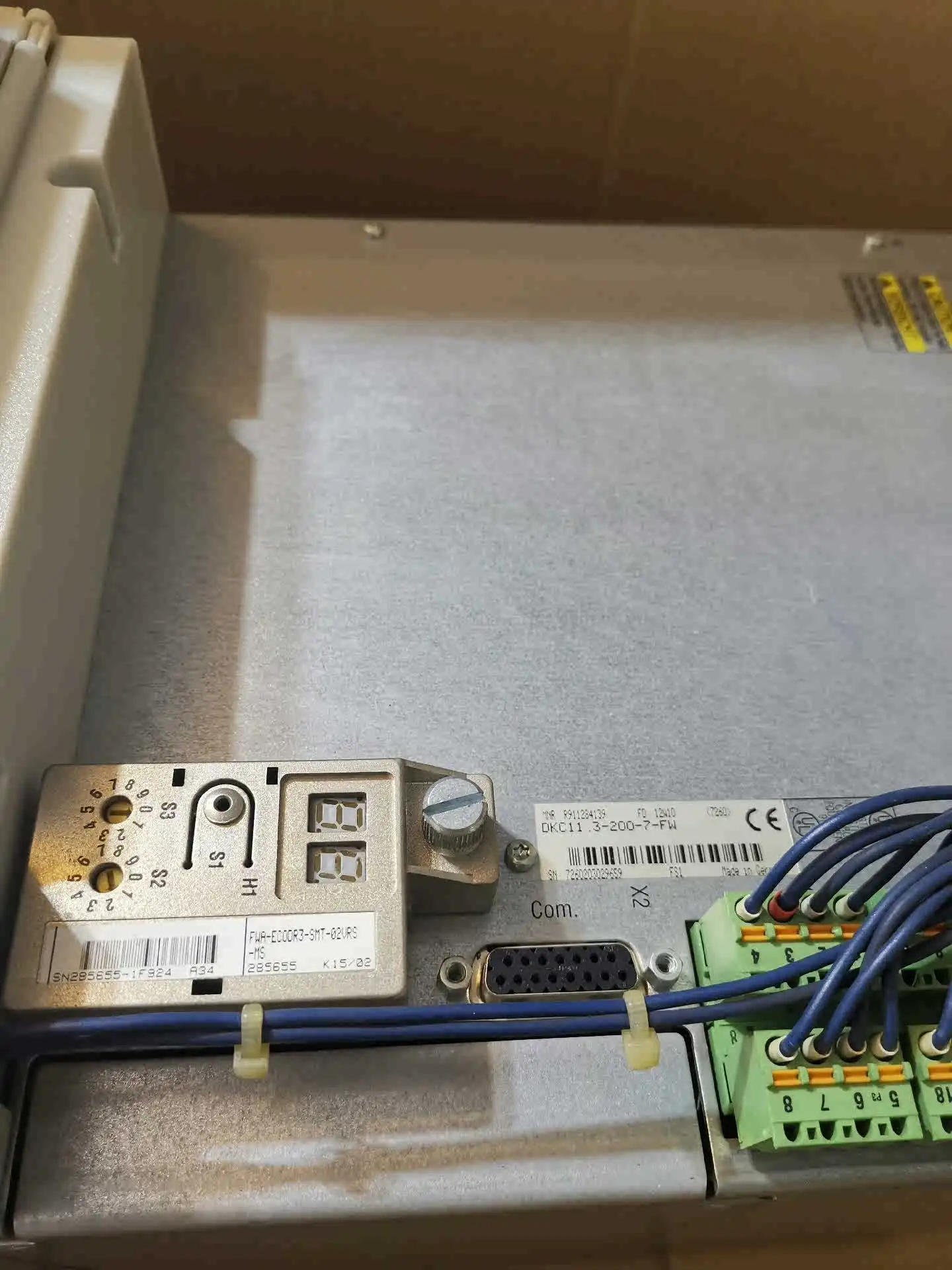 Rexroth용 DKC01.3-040-7-FW 서보 드라이브