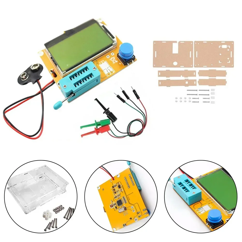 For DIY Projects ESR Meter Capacitor ESR Tester For Laboratory Use Inductance Measurement Resistance Measurement