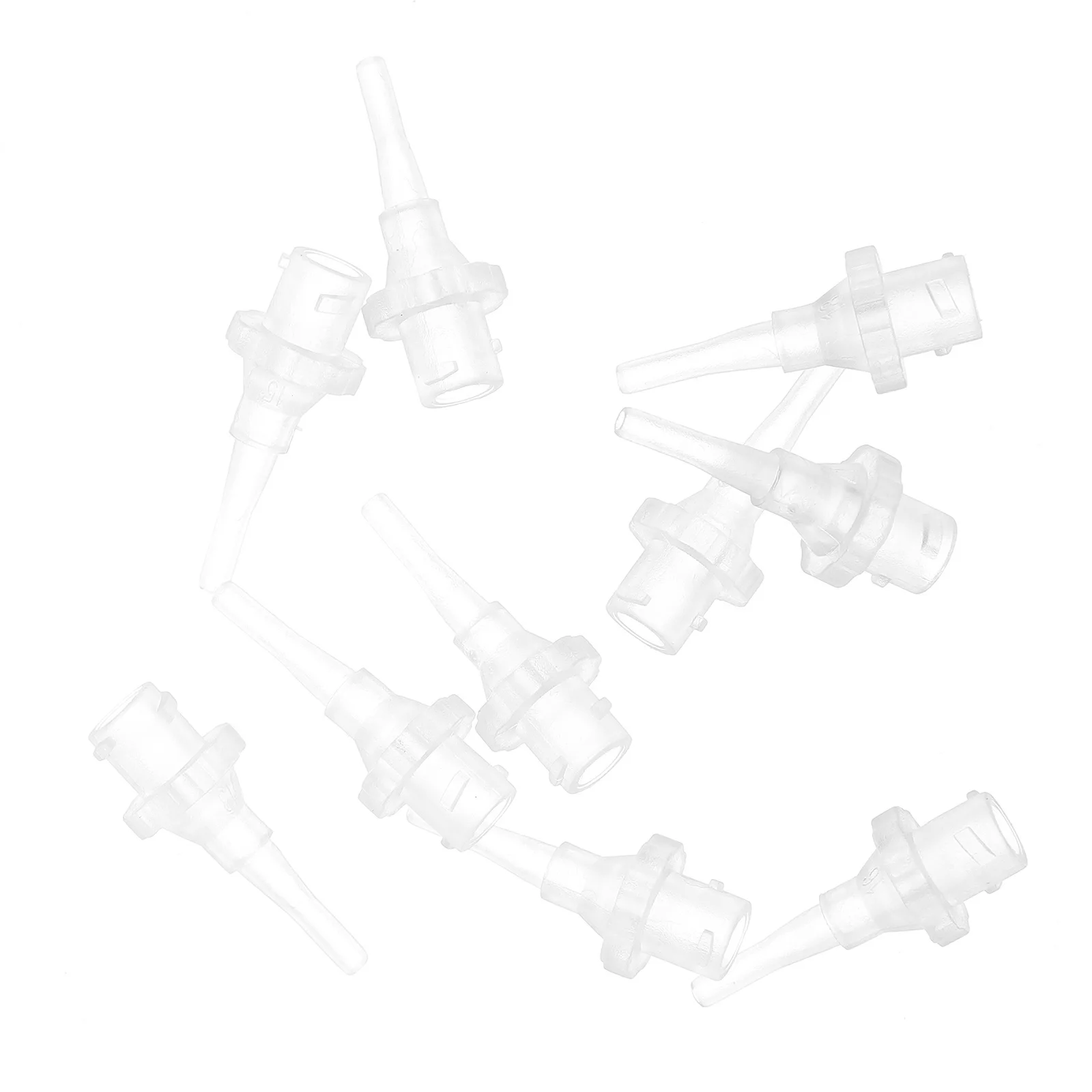 

10 шт. одноразовые трубки для мытья ушей, сильное соединение, предотвращающие случайное удаление, насадки для мытья ушей, одноразовые трубки