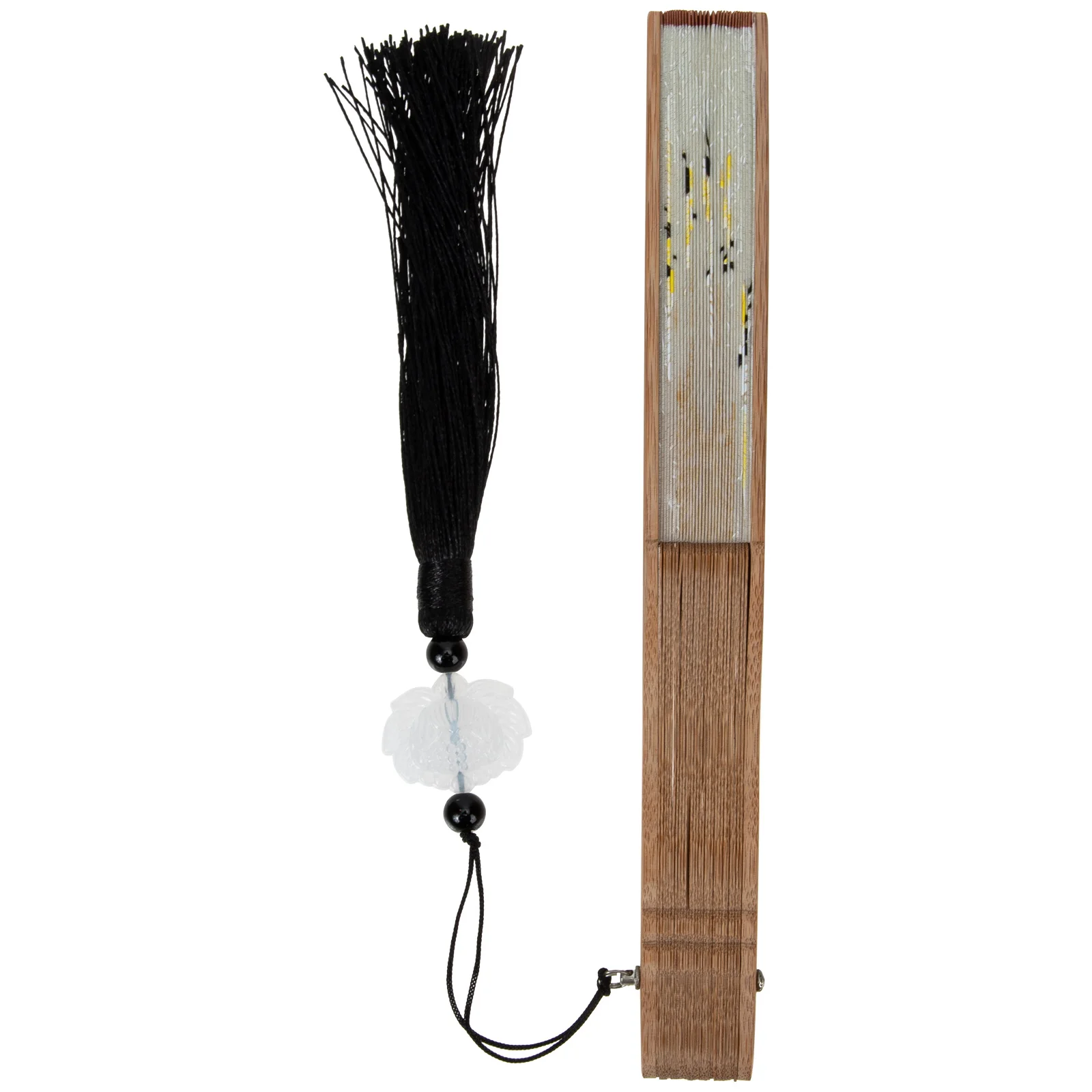

Premium Silk Bamboo Folding Handmade Decorative Wall Home Adornment Gift Smooth Delicate Feel Unique Classic Design