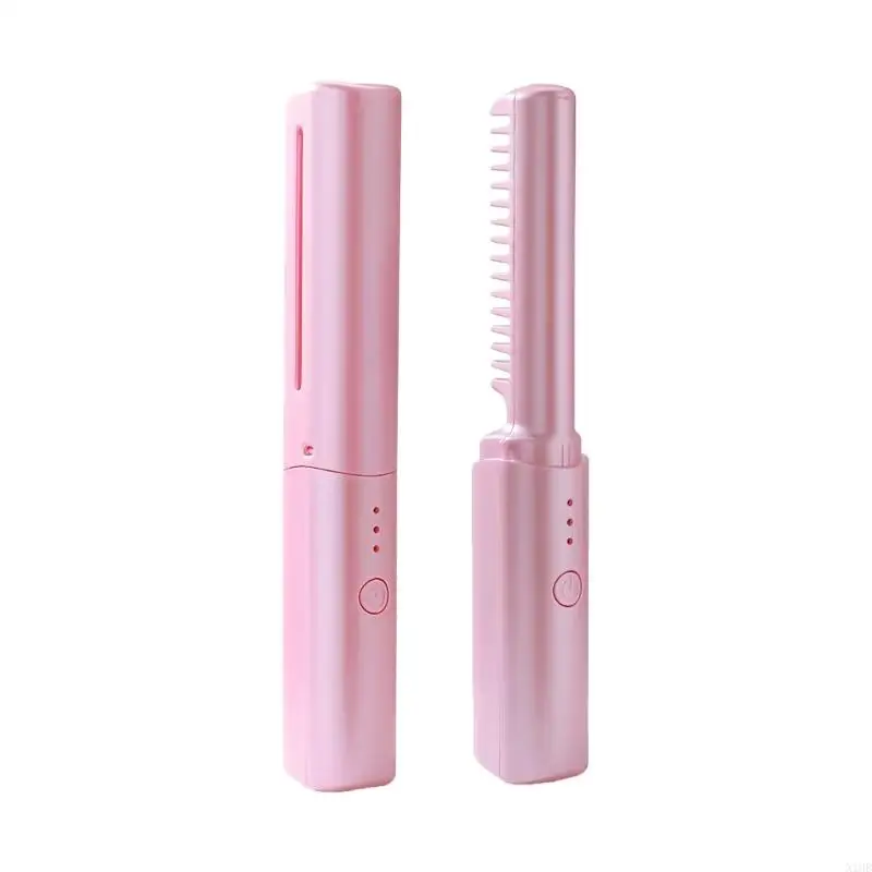 Double Use Ionic Hair Straightener Curling Tool for Frizz Control Infant Care