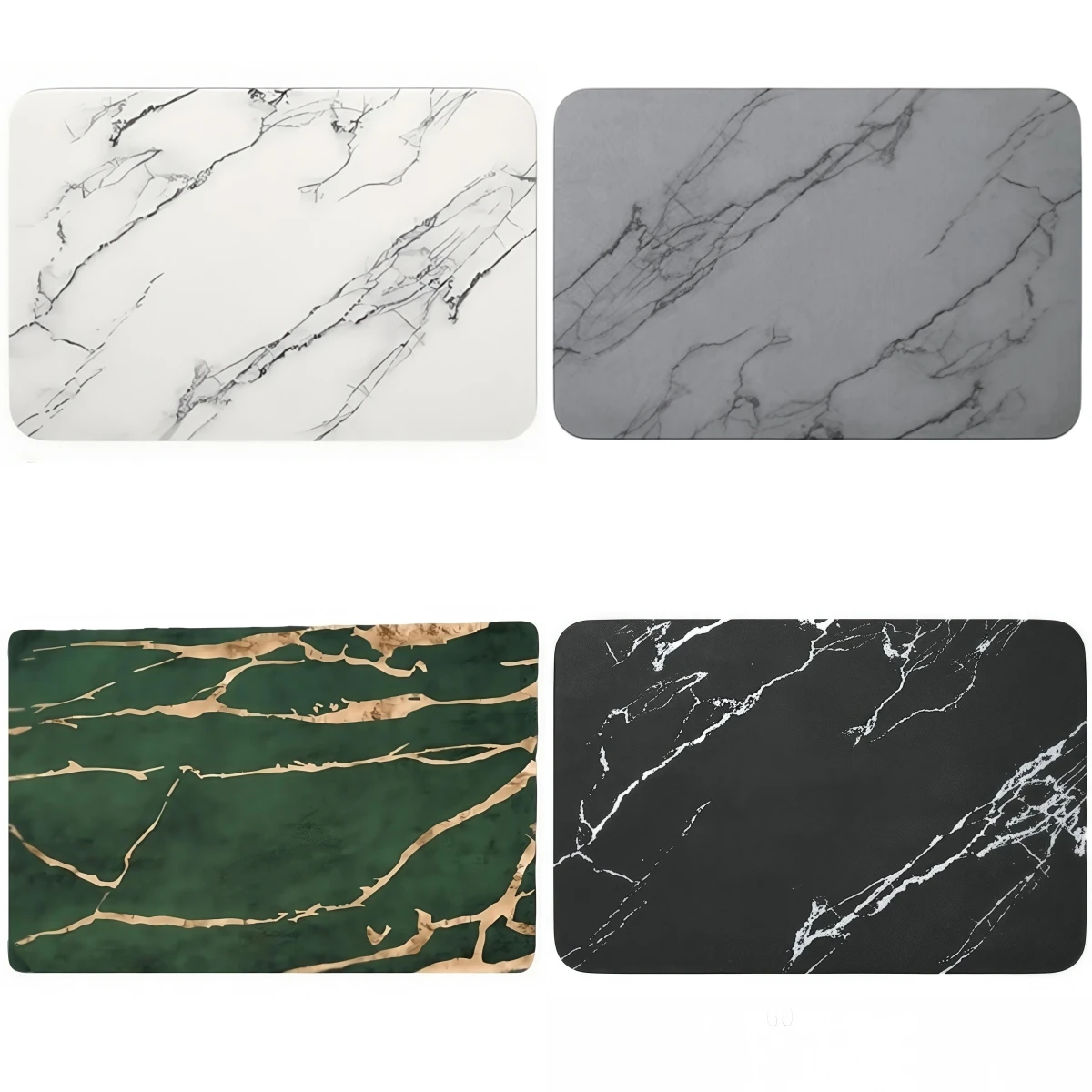 

Anti-slip Rubber Bottom Mat Waterproof Black Diatomite Bath Mat Anti-Slip Bathroom Mat Multi-Purpose Floor Pad