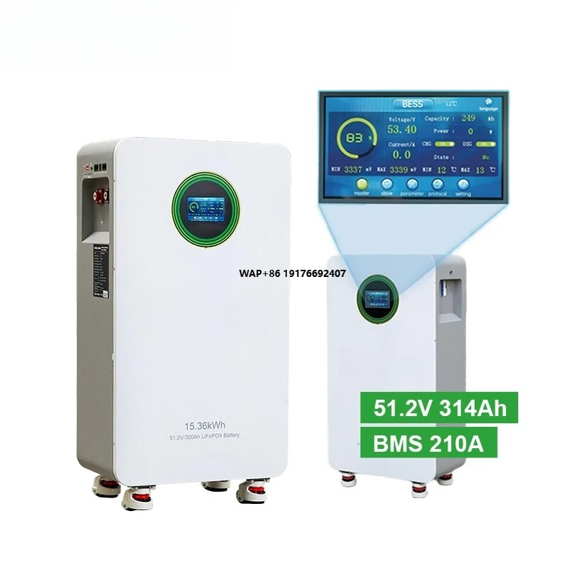 

Factory Best Mobile Lithium Battery 48V 51.2V 210A 314Ah 10kwh 15kwh 16kWh Lithium Ion Batteries Pack for Home Solar System