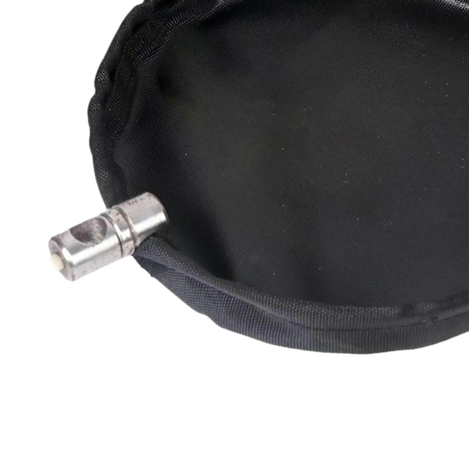 Panier à déchets pour attacher des mouches de 6.5 pouces, plateau de ligne de pêche en tissu Oxford, panier facile à retirer et vide pour la pêche