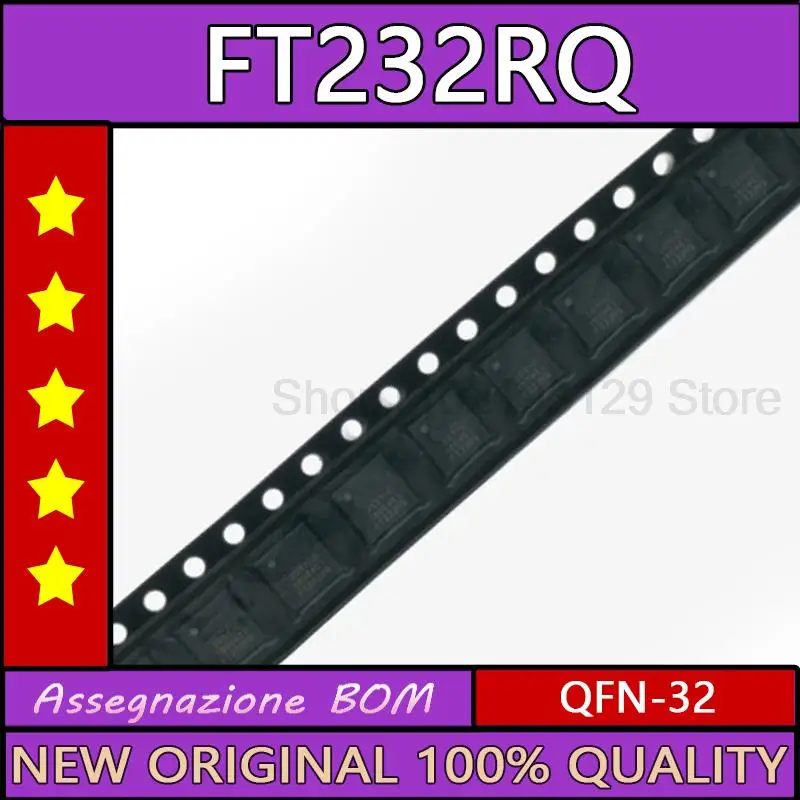 5PCS FT232RQ QFN-32 New original ic chip 