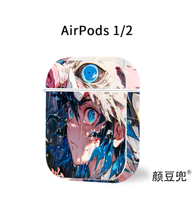 Inosuke Hashibira Anime For Apple AirPods 2 1 Earphone Case Black Silicone Protective Cover for AirPods Pro 2 Case For AirPods 3