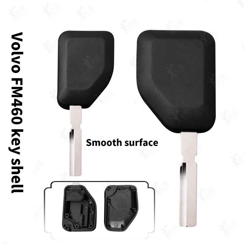 for Volvo FM460 key shell and other fine car straight spare key with chip slot