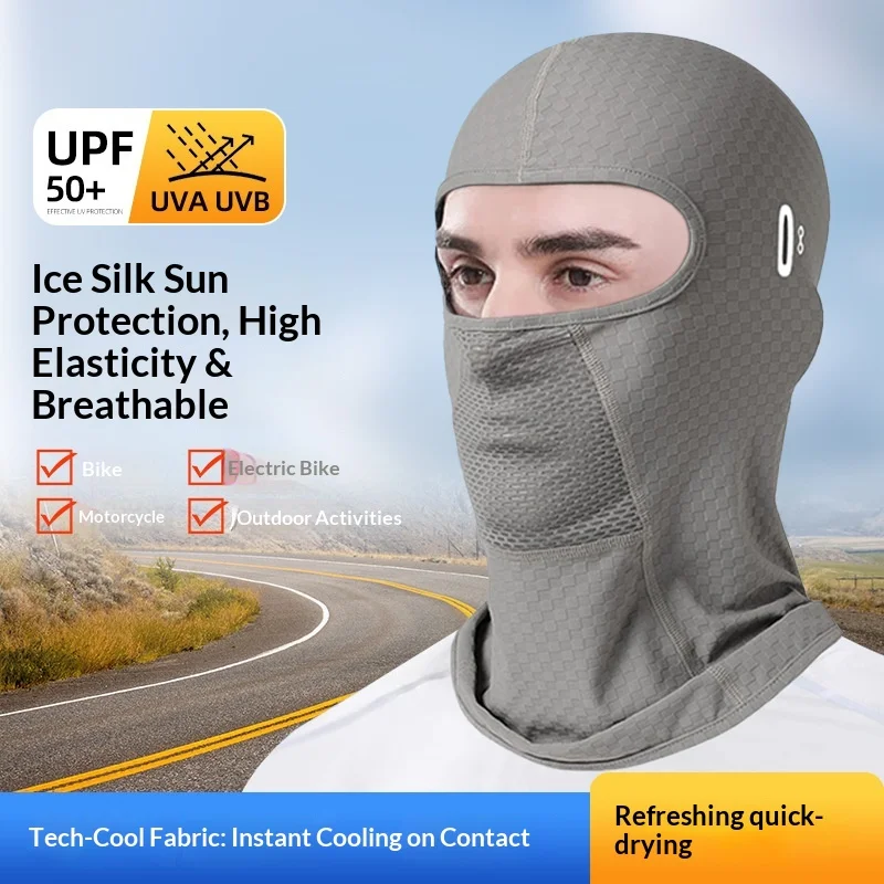 

Breathable, Windproof, Dust-proof, and Warm Lining for Summer. Balaclava Hat, Riding Mask, Motorcycle Helmet, and Lining Cap