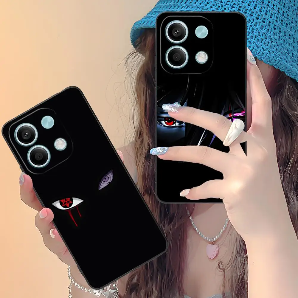 أنيمي عيون المحمول قضية الهاتف الخليوي ل Xiaomi Redmi ملاحظة 14 13 12 11 S برو زائد 4G 5G اللون الطباعة غطاء غطاء فاخر جميل #5