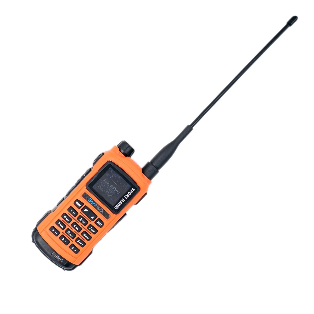 

Радиоприемник GP-8800 HAM, двухдиапазонный, водонепроницаемый, с Bluetooth, управление через приложение, мощный светодиодный дисплей, быстрый поиск частот, USB-C