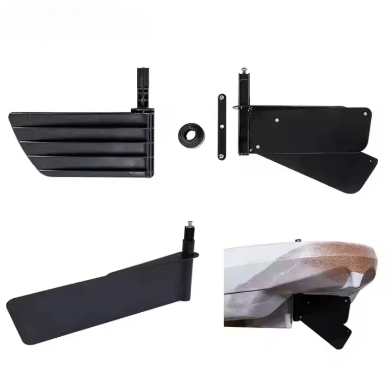 Fishing Direction Rudder Plastic for Kayak Accessory Direction Control System Pedal Kayak ABS Plastic Rudder Kit