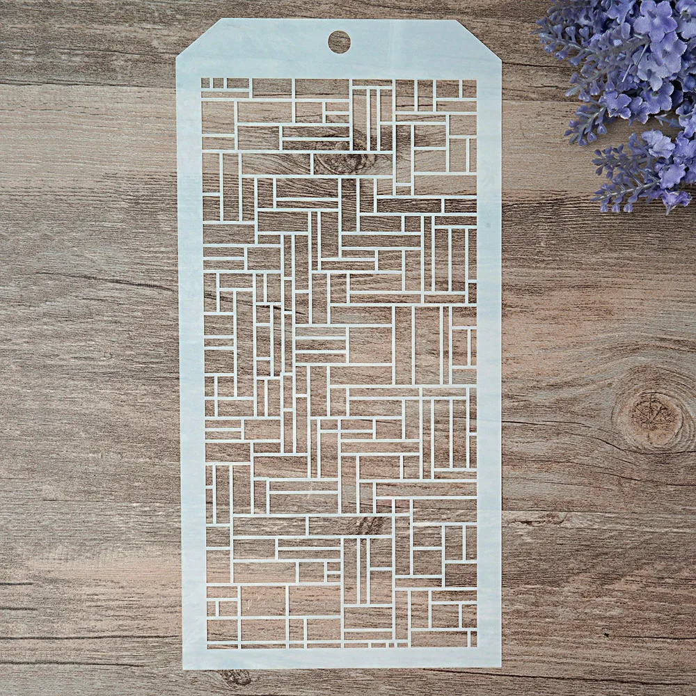 12*24 cm DIY Craft Seamless  Stencil for Painting Scrapbooking Stamping Stamps Album Decorative Embossing Paper Cards