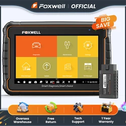 FOXWELL GT60 OBD2 Professional Car Diagnostic Tool All System Bi-diretional Oil EPB A/F 24 Reset ODB2 OBD2 Automotive Scanner