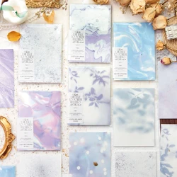 Yoofun 20pcs/lot Memo Pads Junk Journal Scrapbooking Material Paper Bazaar of Light and Shadow Cards Background diy Paper