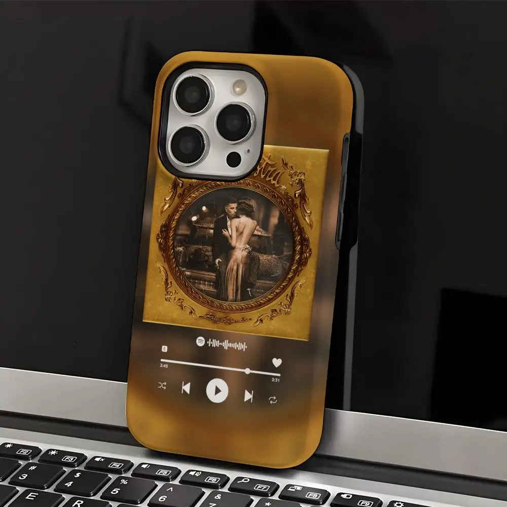 

Чехол для телефона R-Rauw A-Alejandro, чехол для телефона INS для IPhone 17, 16, 15, 14, 13, 12, 11 Pro Max X XR XSMax Plus, глянцевая пленка, жесткий чехол из ПК