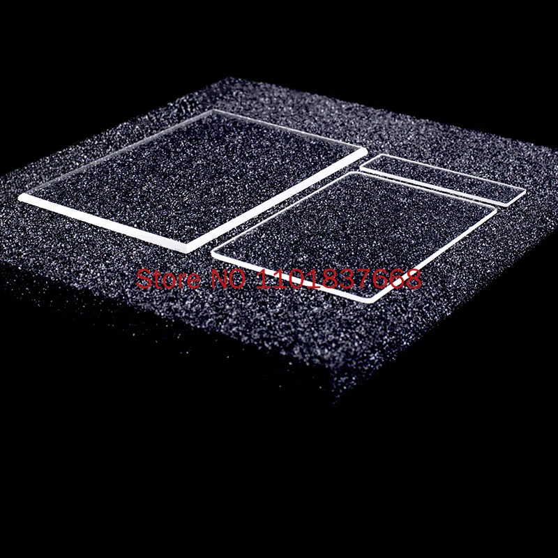 Imagem -05 - Placa de Vidro de Quartzo de Resistência a Alta Temperatura Jgs1 20x20x1 mm 10 Peças