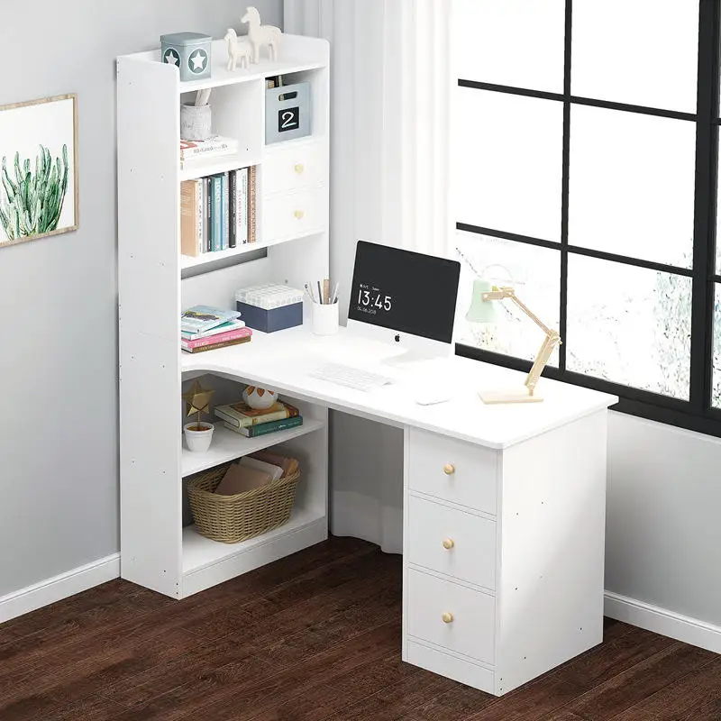 custom.Modern Desk Multifunctional Writing Desk Computer Desk Student Bedroom Dormitory Study Office Table