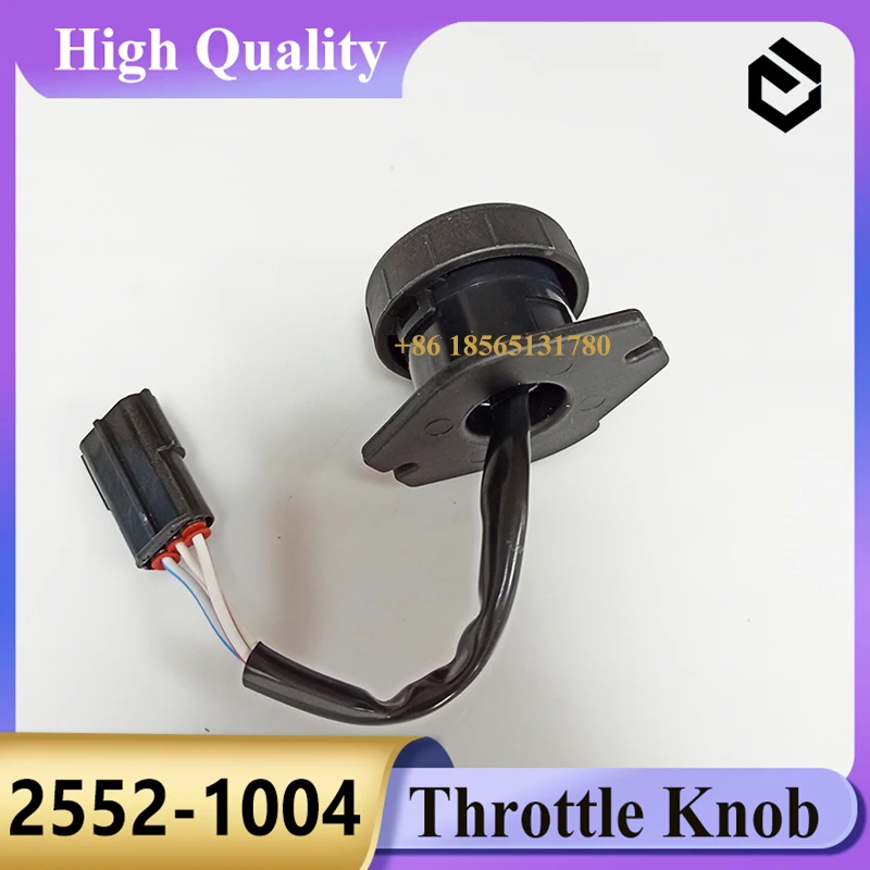 2552-1004 Interruptor do botão do acelerador 2552 1004 para peças da máquina escavadora Doosan Daweoo DH220-5 DH200-5