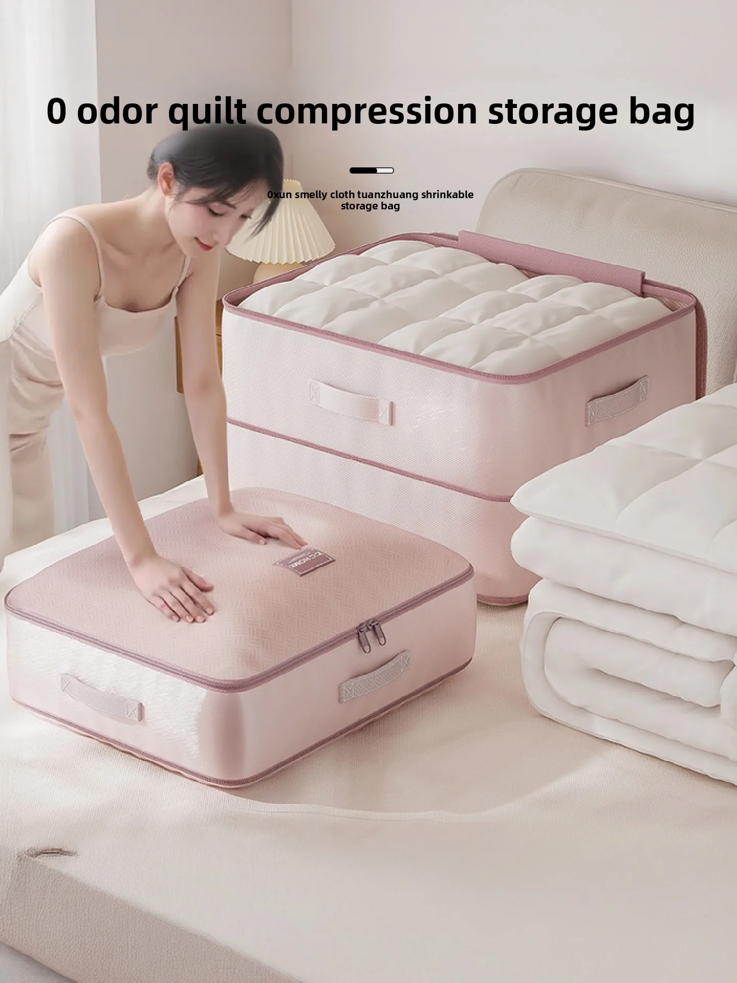 

Large Capaci Crion Storage Bag for Clothes And Quilts Moving Special for down Jaet Home Dustproof Organizer Box