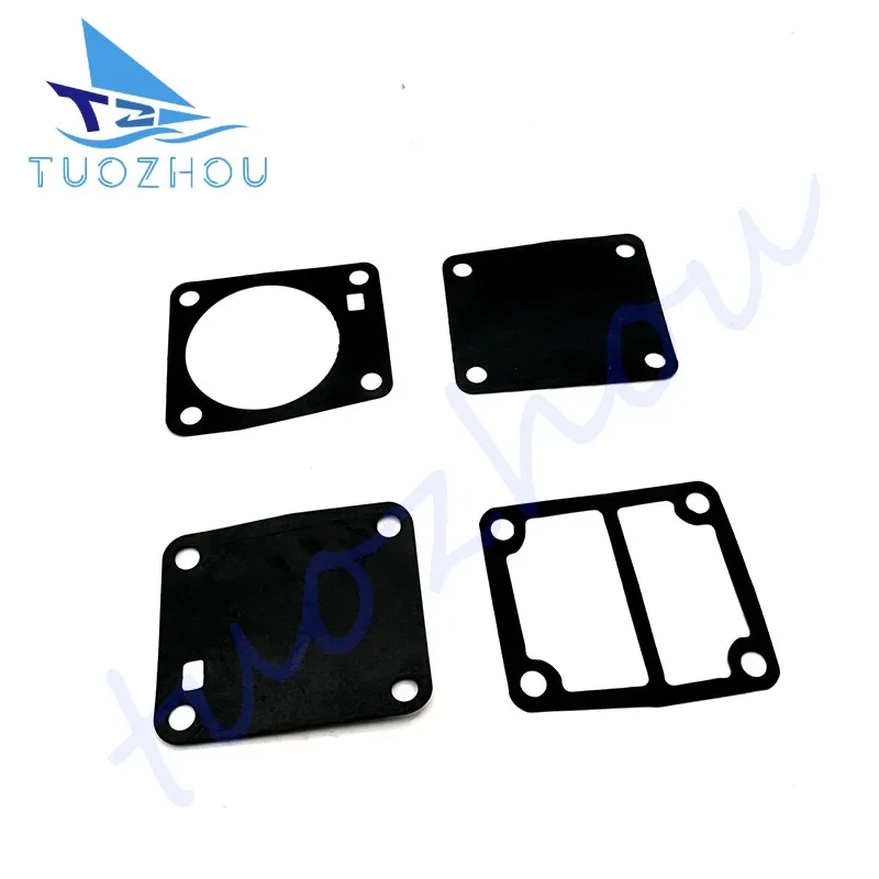 369-03302-0 369-03307-0 369-03306-0 369-03303-0 Set guarnizioni coperchio pompa per carburatore motore fuoribordo Tohatsu 5HP