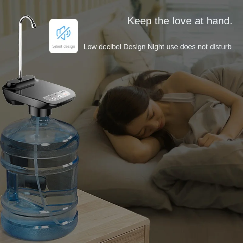 Waterfles Pomp Dispenser USB Opladen Automatische Drinkwaterpomp Draagbare Elektrische Waterdispenser Huishoudelijke Apparaten