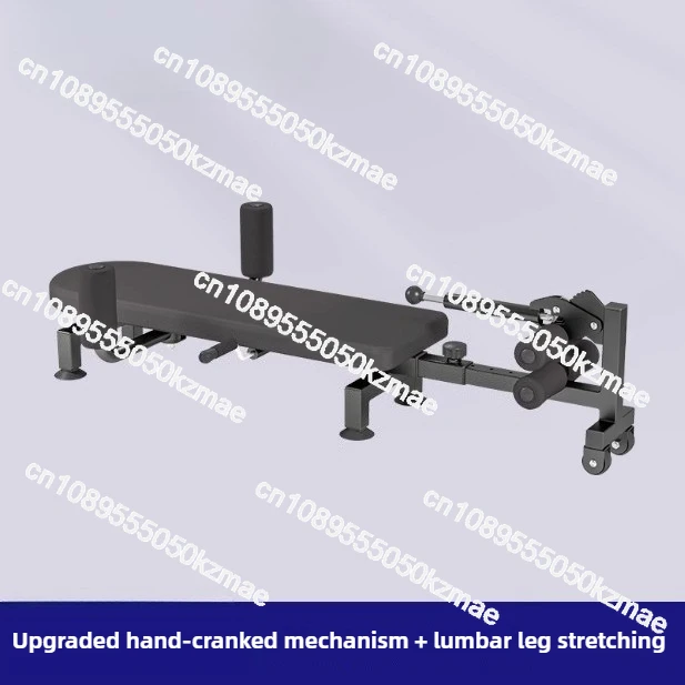 Mesa de inversión eléctrica para descompresión espinal, camilla trasera automática con tracción lumbar y isquiotibiales para aliviar el dolor a