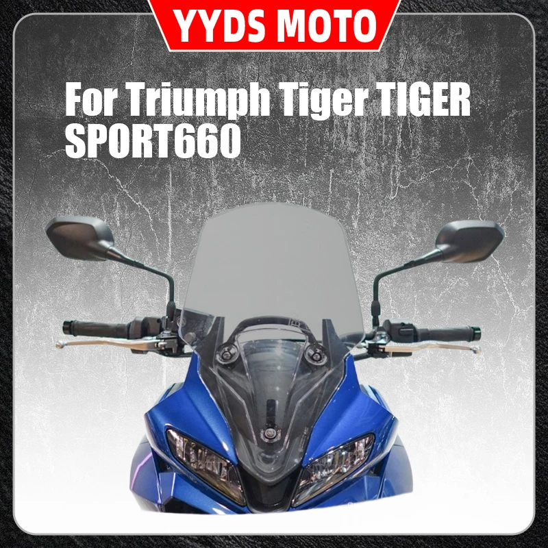 

For Triumph Tiger TIGER SPORT660 Windshield Tiger 660 with High Windshield Tiger 660 Windshield