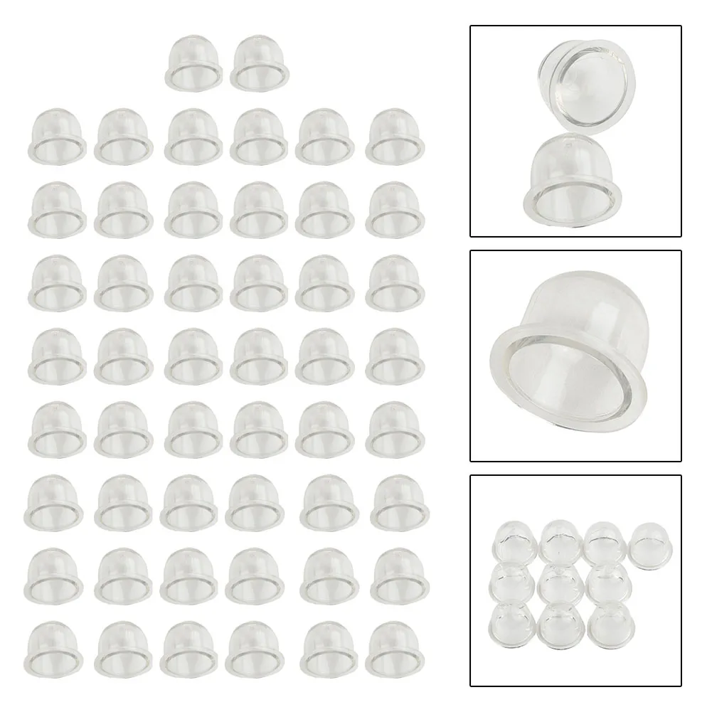 Aa50pcs FuelPumpVergaser Für Primer Birne Kettensägen Gebläse Trimmer Freischneider Für Kettensägen Gebläse Trimmer Freischneider Ersetzen