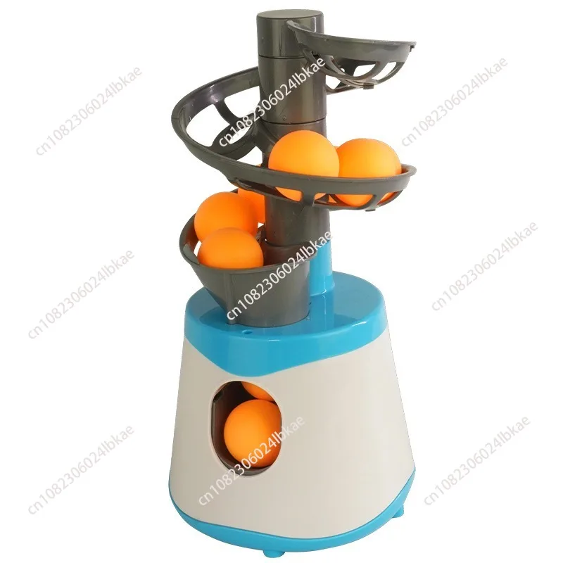 High Quality Portable Table Tennis Ball Pitcher Dual Power Supply Version Ping Pong Ball Robot Pitching Machine For Trainers