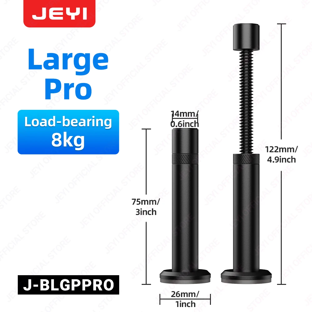 JEYI Verstelbare grafische kaart Heavy Duty GPU Anti-Sag-beugel - Ondersteuning voor desktop-pc, universele behuizing, positionsaanpassing