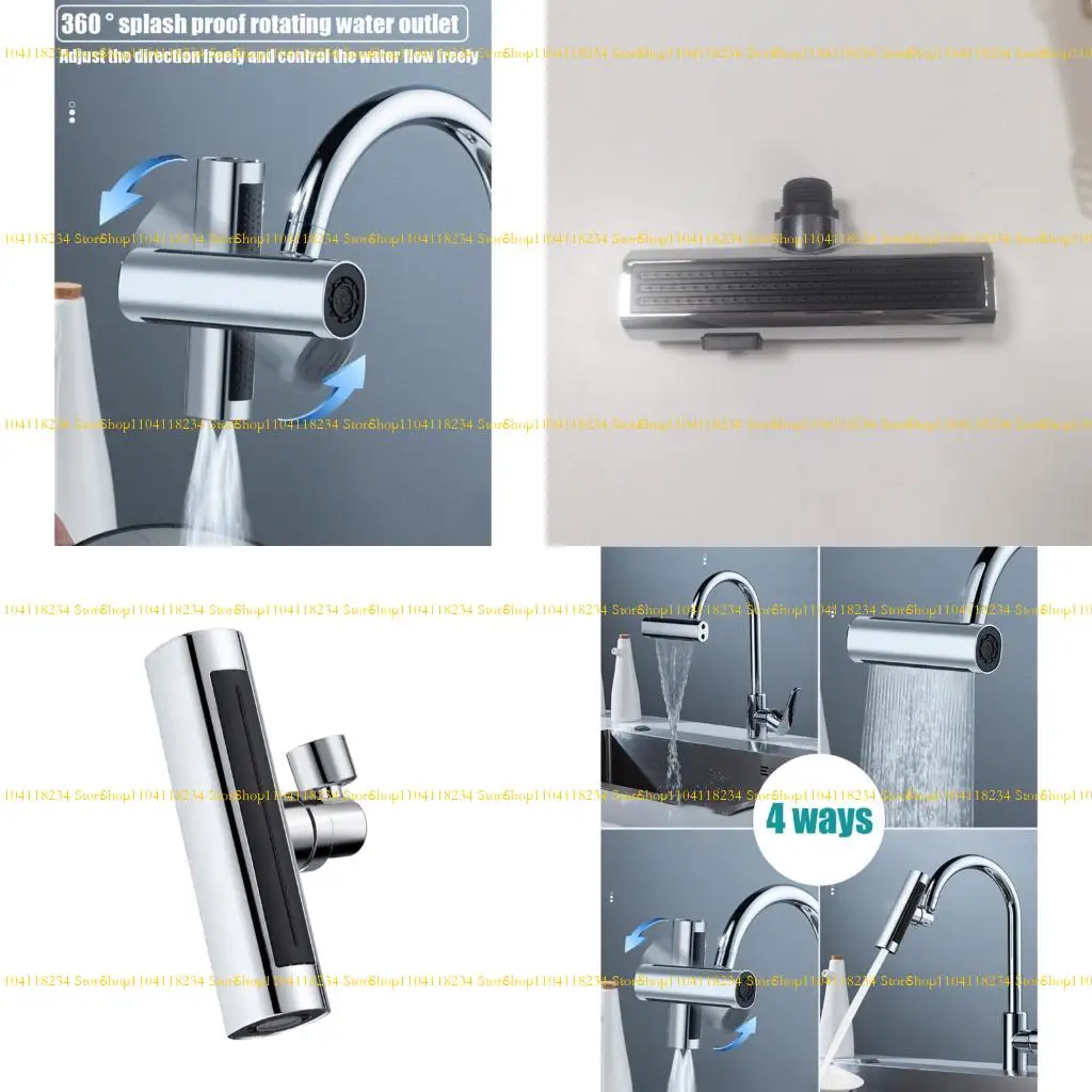 

P9FB Universal Waterfalls Extenders Extenders Splashes без головы сильная и расширение смесителя ABS для кухни