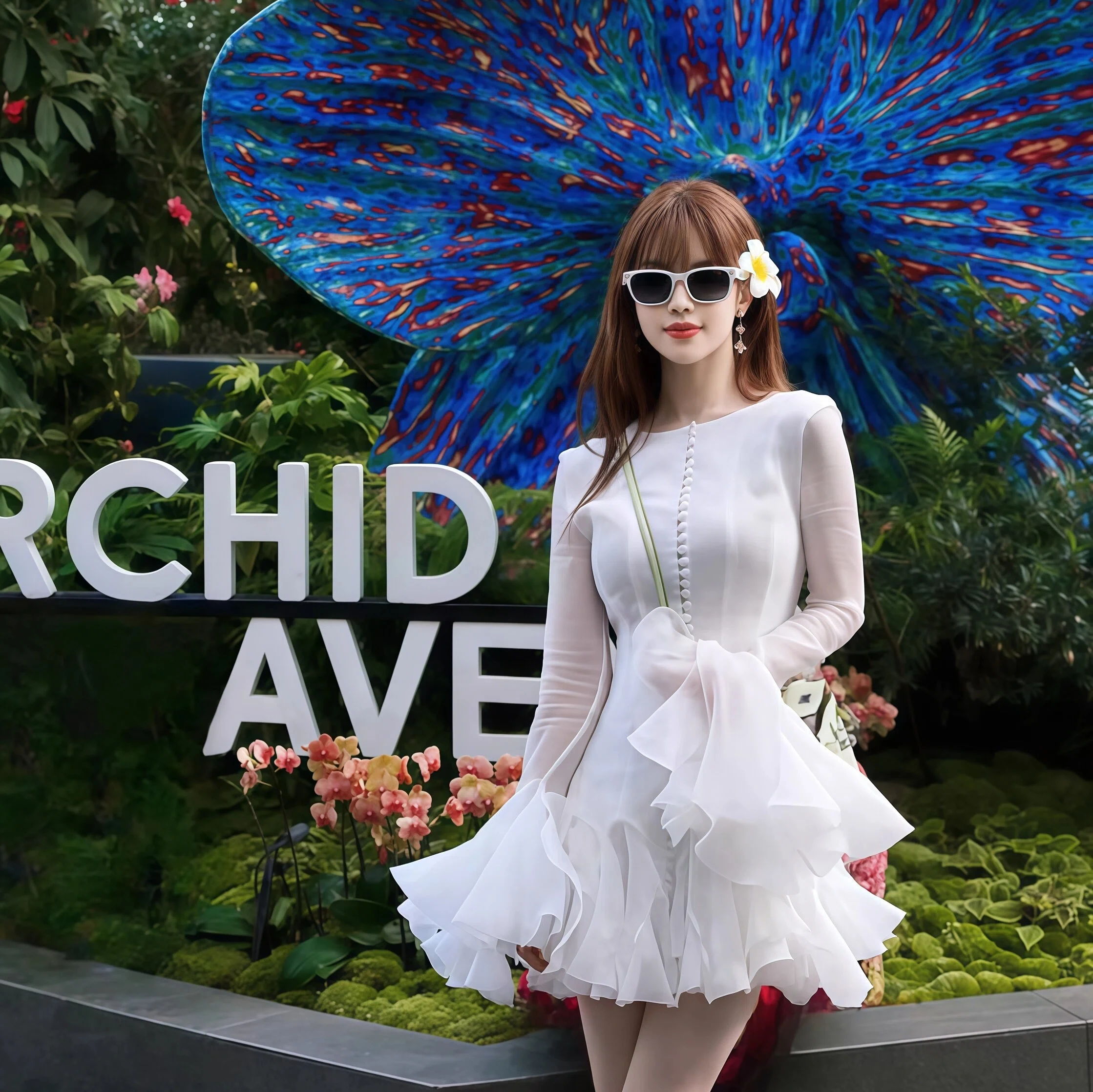 robe-pour-femme-plissee-irreguliere-patchwork-mode-manches-longues-lanternes-taille-cintree-mini-robe-vetements