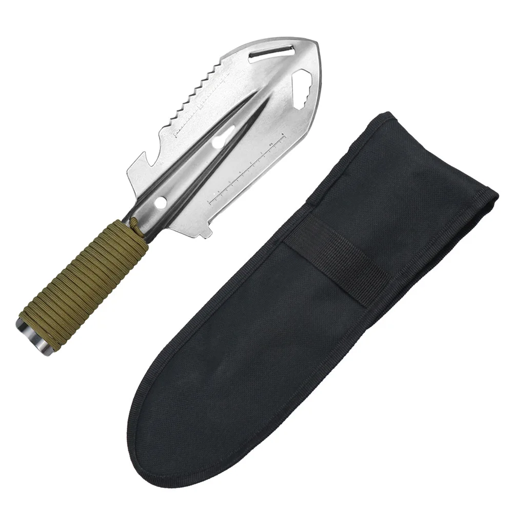 Pelle d'ingénieur multifonctionnelle, pelle de camping portable, équipement de survie en plein air, équipement d'autodéfense, pelle de jardinage