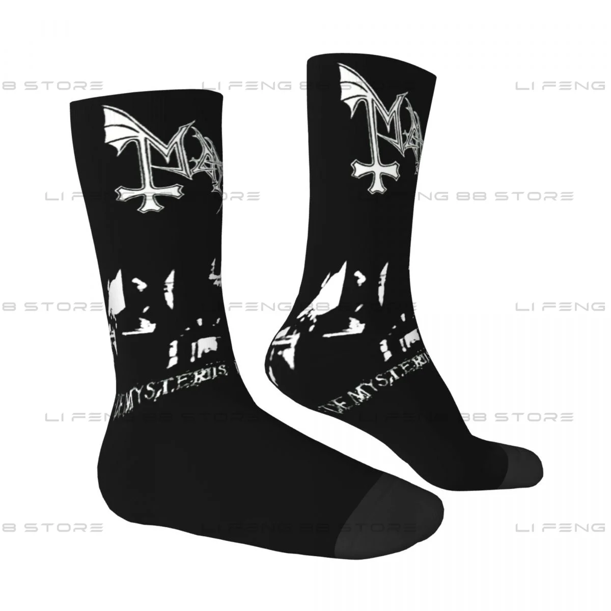 Mayhem Deathcrush Dead Varg Men Women Socks Windproof Novelty Spring Summer Autumn Winter Stockings Gift