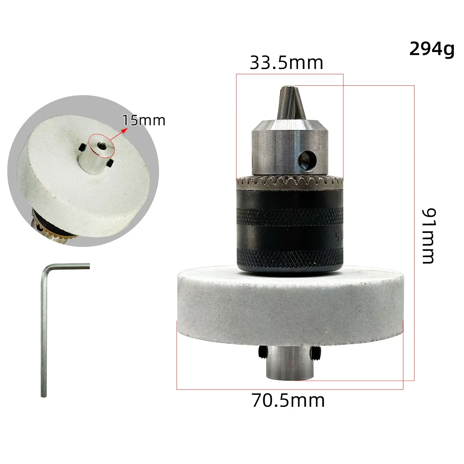 Grinder 775 Motor Convert To Electric Hand Drill Wheel Assembly For M10X1.5 775 Motor To Electric Drill Wheel Assembly