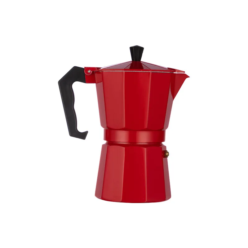 New Design 3cups 6 Cup Stove Top Espresso Coffee Maker/Moka Pot