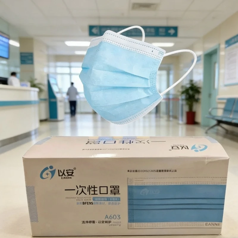 50pcs Health Protective Masks Activated Carbon Disposable Masks Dust-proof Antibacterial Masks Outdoor Safety Protective Masks