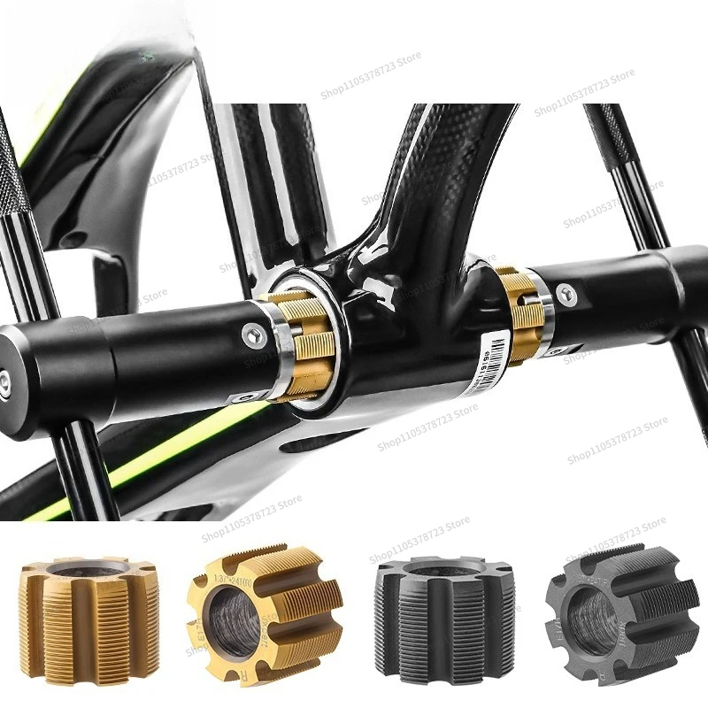 For Mountain Highway Folding Bike Frame Five-way Tap Axis Thread Repair Wire Tap BC1.37 2pcs