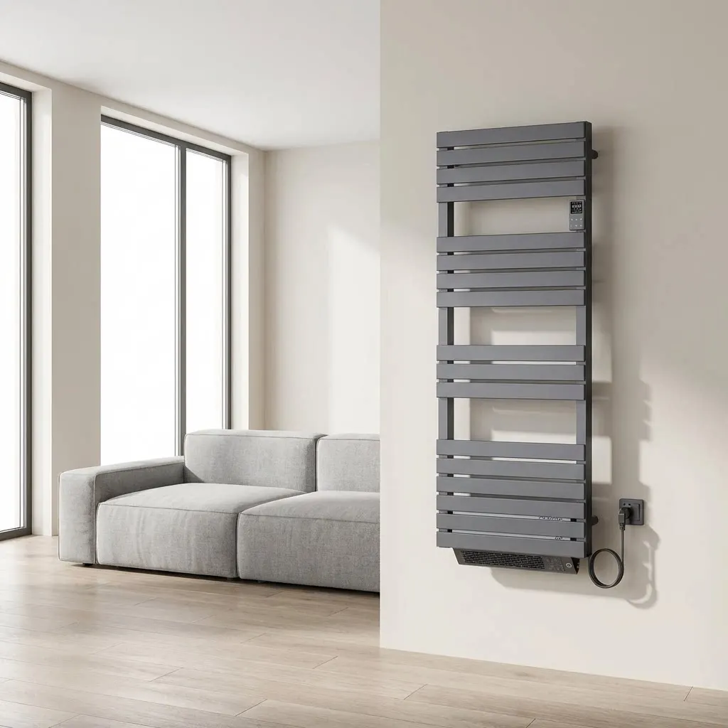

OEM Innovative Heating Radiator Modern Aluminum Radiator With Fan Towel Warmer Rack