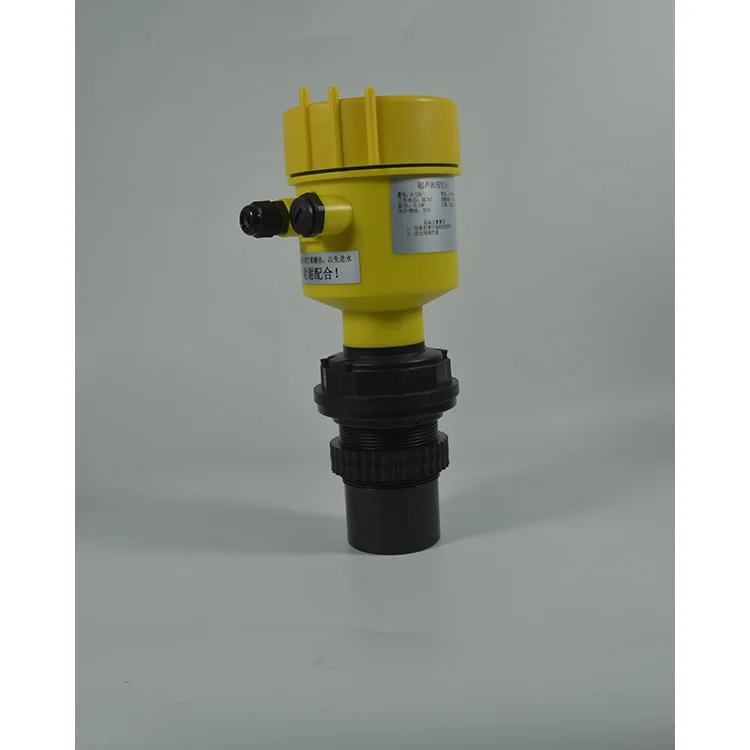 Ultrasonic Level Transmitter  Less Than Four Atmospheric Pressure 4-20ma Flange Aluminum Die Casting
