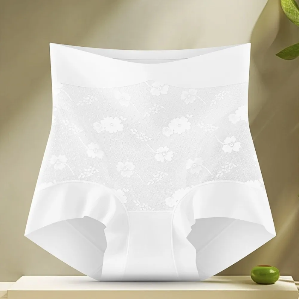 Hoge taille postpartum body shaper groot formaat bloemen naadloze onderbroek slipje buik aanbestedende satijnen butt lifter slips dame