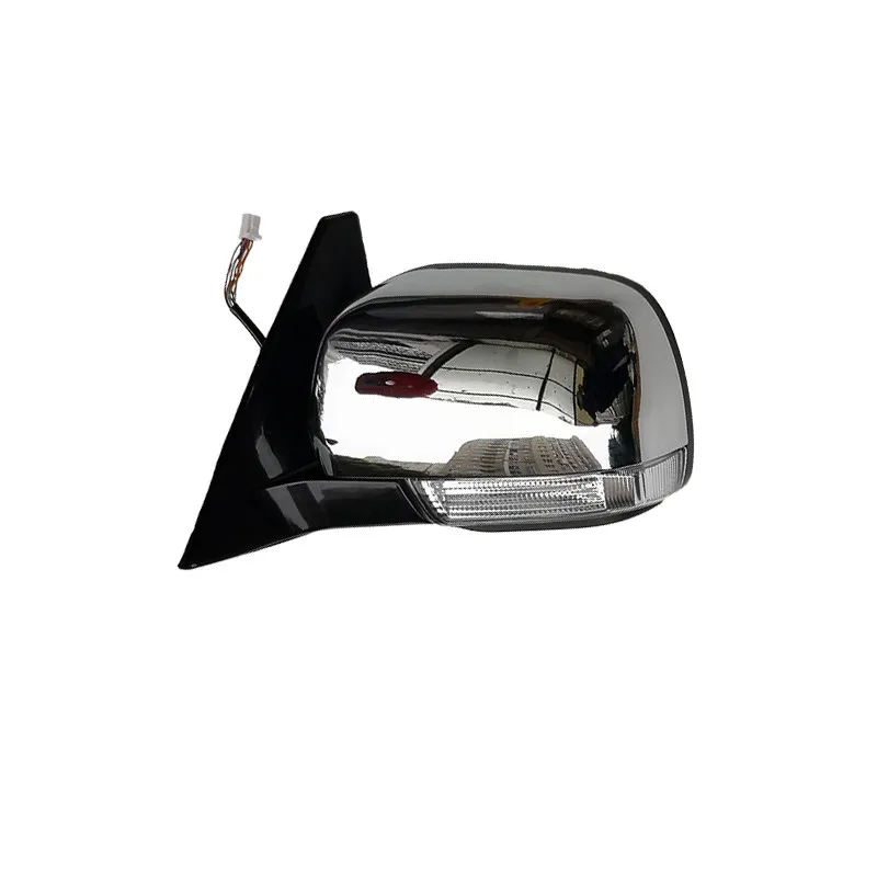 For Mitsubishi Pajero V73V77V93V97 rearview mirror, rearview mirror, reflector, electroplated medium version