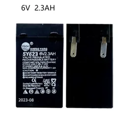 SY623 6V2.3AH Battery Rechargeable lead-acid Accumulator for Electronic Scale Instrumentation