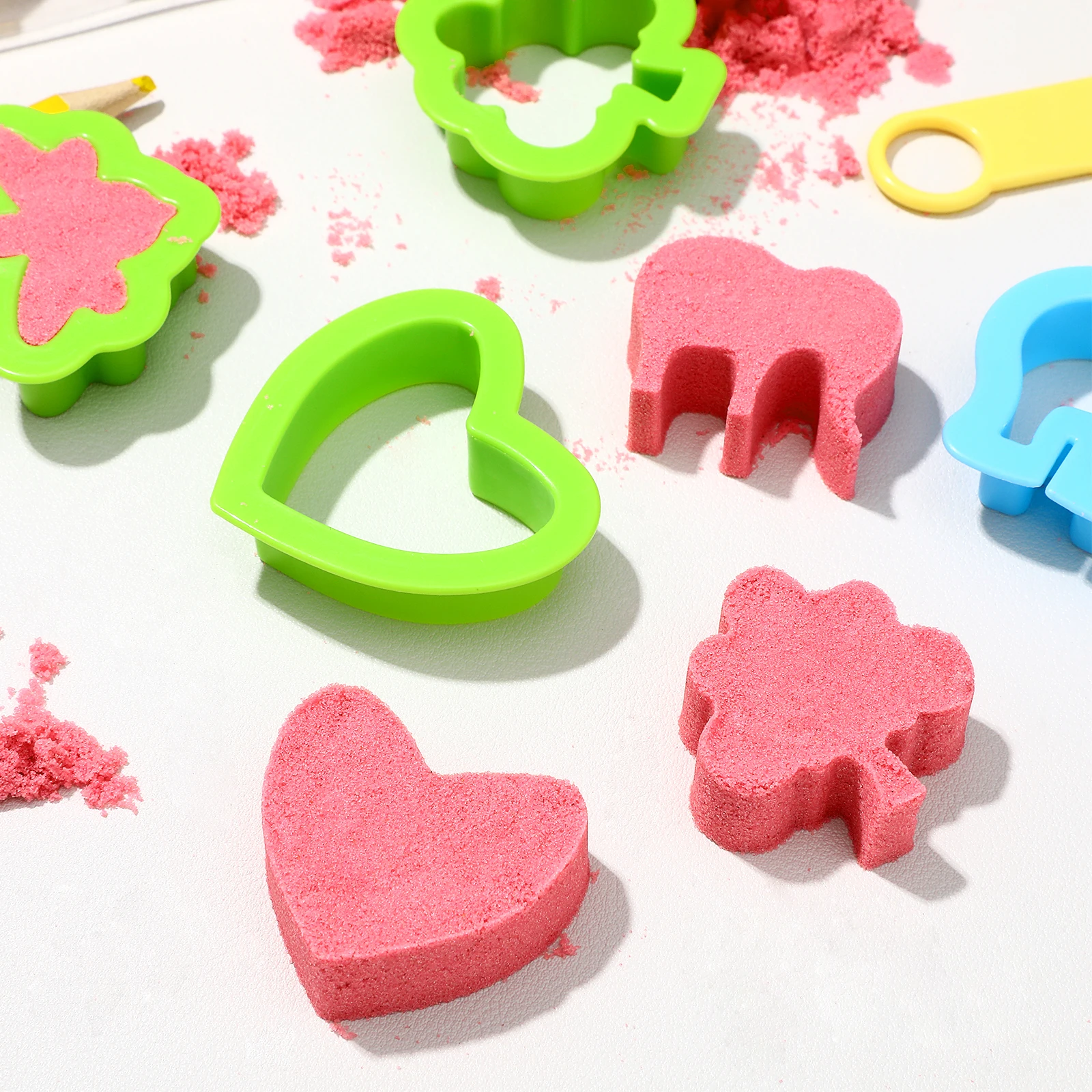 Clay Mold Kit Assorted Colors Butterfly Cutters Roller Kids Clay Modeling Tool Children DIY Crafts Accessories