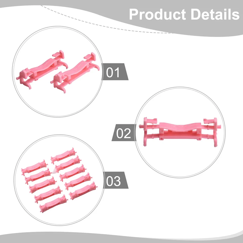 10 Clips De Retenue Moulure Toit MN142343 - Compatible Mitsubishi Lancer EVO 2002-2016 & Outlander Sport 2011-2016