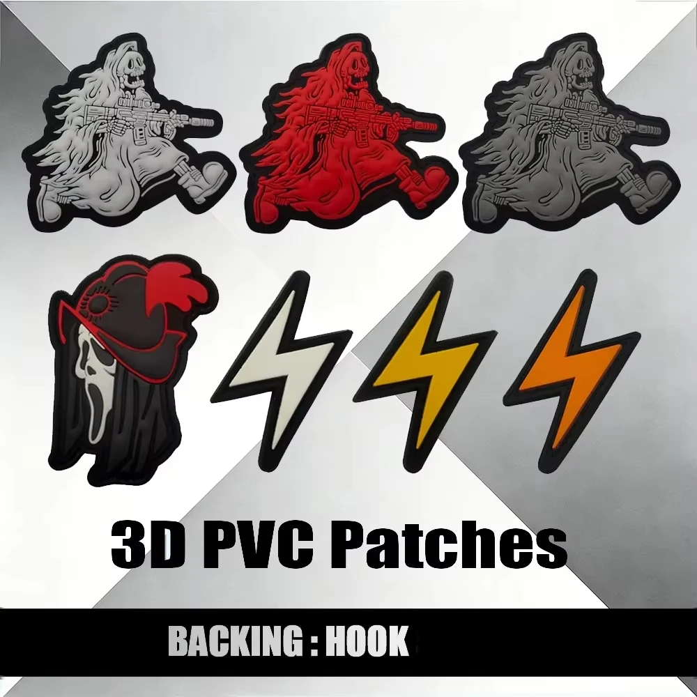 

Тактическая нашивка 3D PVC «Демон» с быстрым креплением, резиновая нашивка на плечо, с креплением на липучке, для куртки, DIY, пришивная, для одежды и аксессуаров