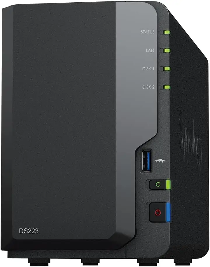 

2-Bay NAS DS223 (Diskless)