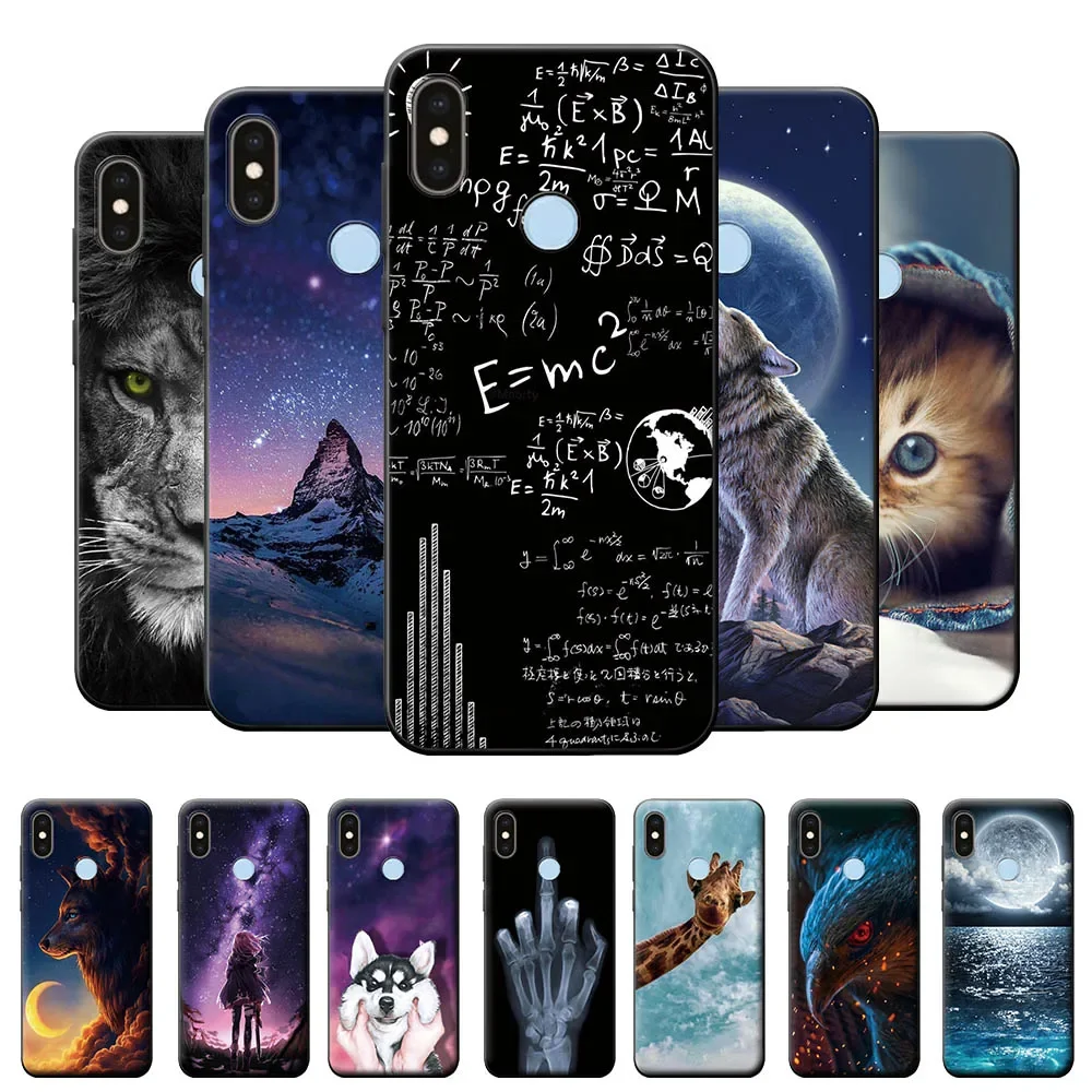 Case For Xiaomi Mi A2 Case Xiaomi Mi A2 Lite Animal Back Cover For Xiaomi Mi A2 Silicone TPU Soft Case For XiaomiA2 Lite Owl