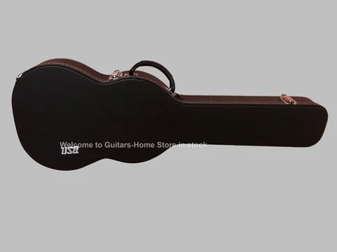 SG Model Black Guitar Case: Black Lining, Shockproof/Moisture-Proof, Sturdy Handle for Easy Transport
