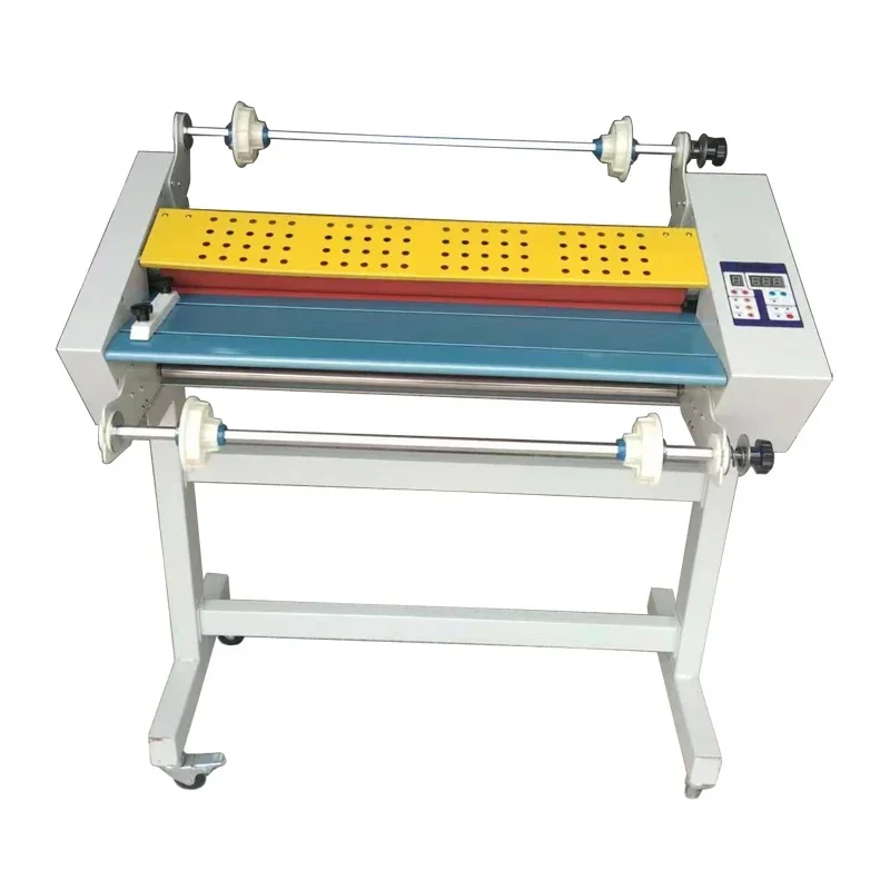 

whole sale small size 650mm hot and cold laminator machine 650